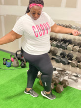 Load image into Gallery viewer, Curvy and Beautiful WB Dri Fit