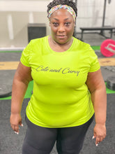 Load image into Gallery viewer, Curvy and Cute WB Dri Fit